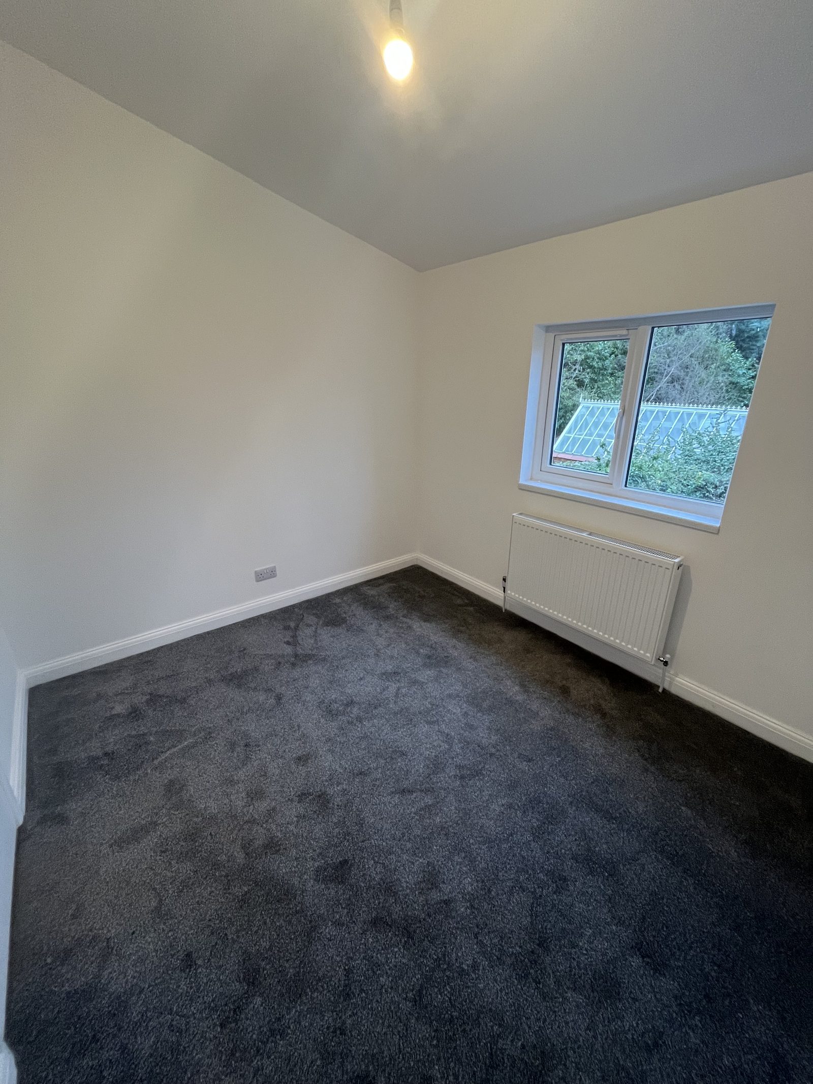 Freshly decorated finished room, East Yorkshire
