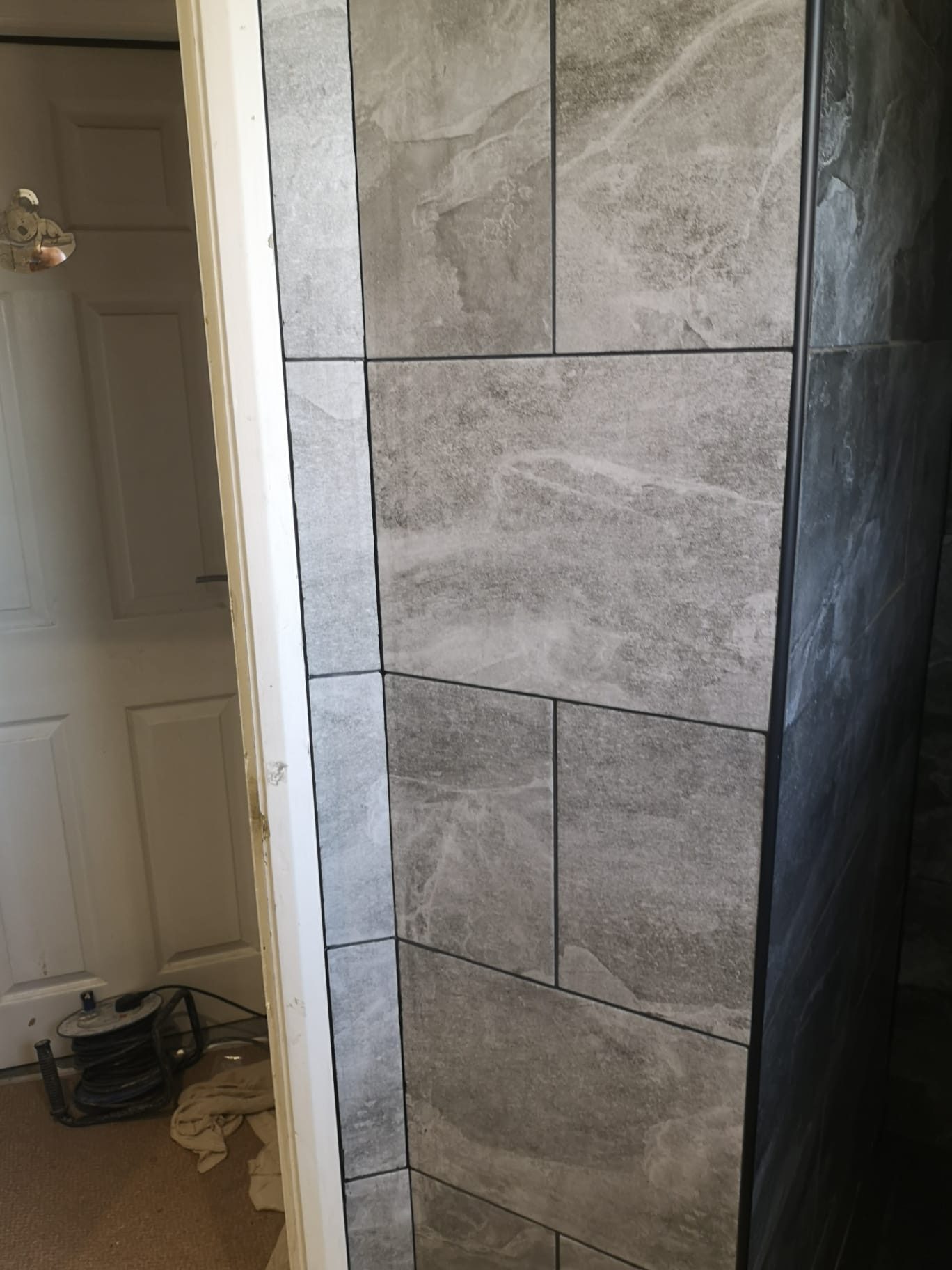 Tiling detail from an East Yorkshire renovation