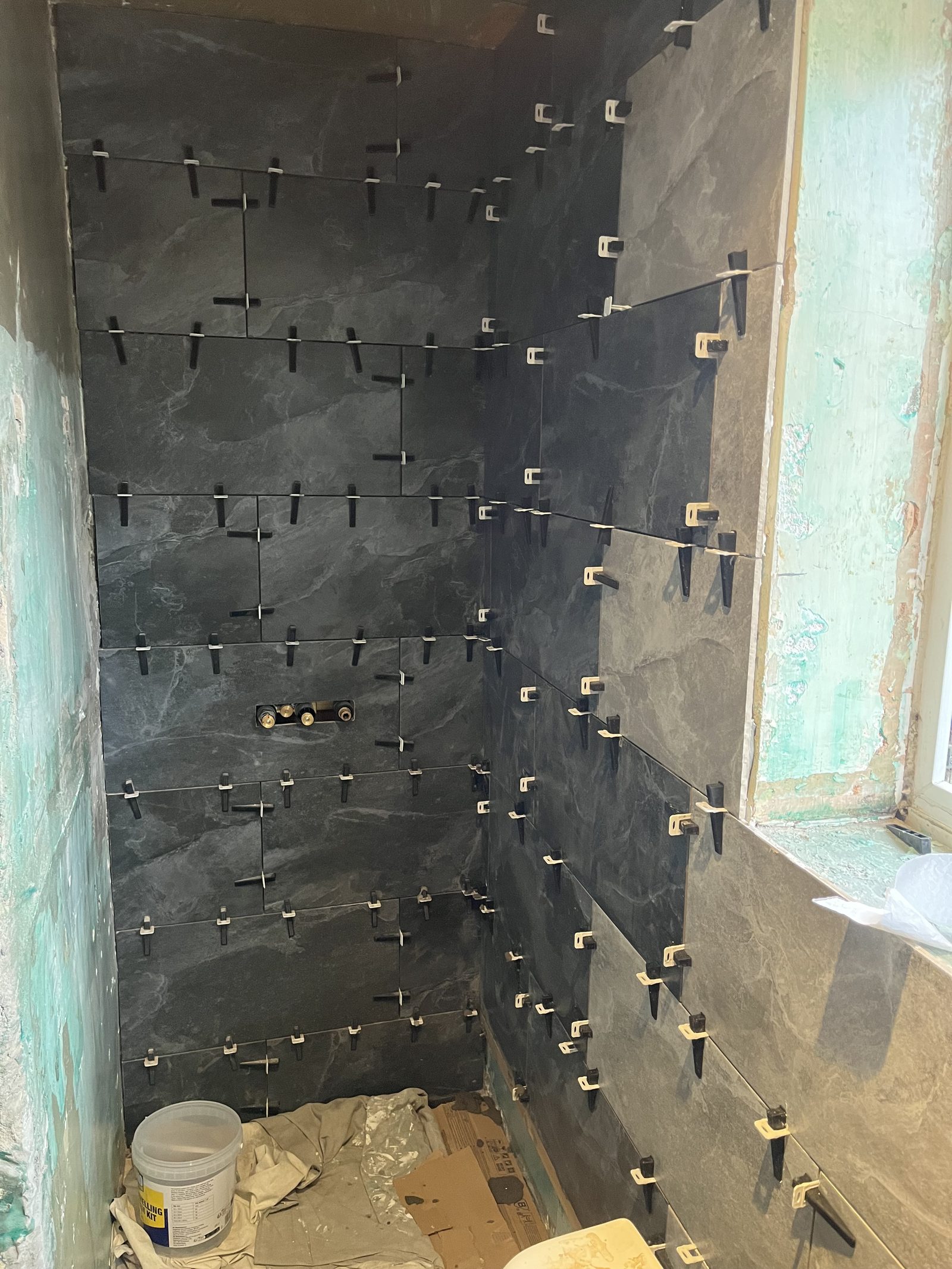 Tiling installation in Howden