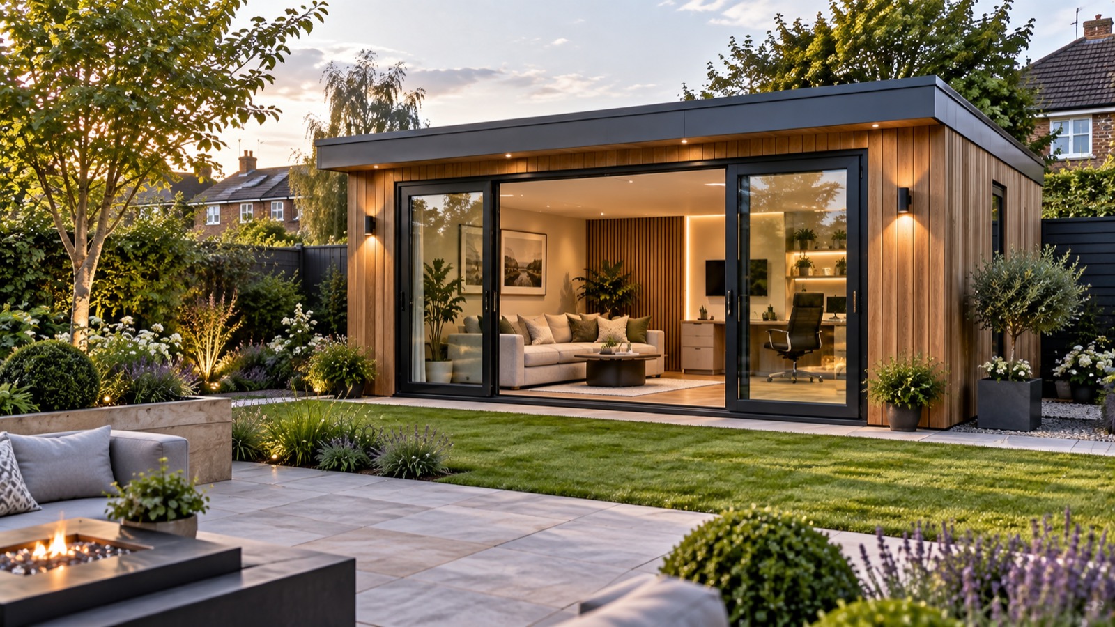 Concept image - garden room design style