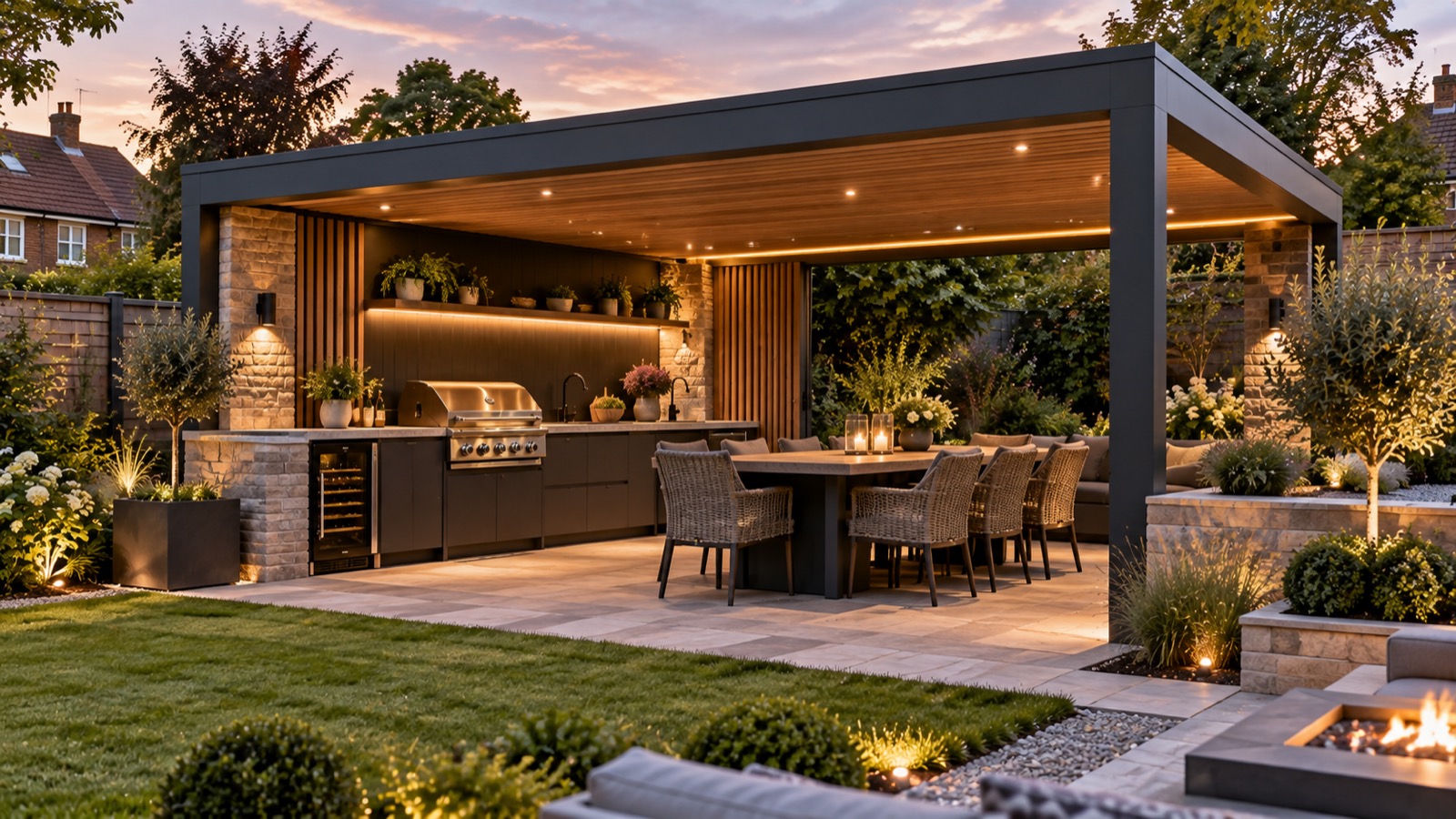 Concept image - outdoor kitchen design style
